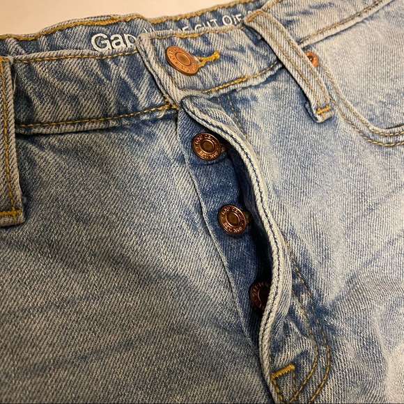 GAP Vintage Cut Off Denim High Waisted Shorts - Picture 5 of 5